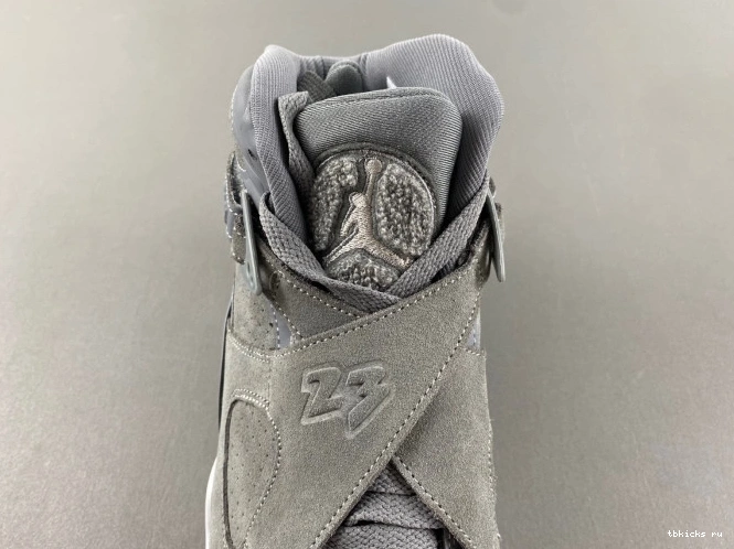 Rep TB Retro 8 Cool Grey Jordan 305381-014 0818